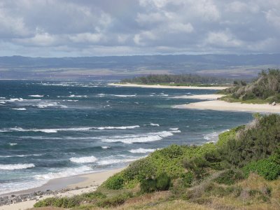 Picture of surf at Mokuleia Beach