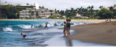 Kids at Kaanapali Beach – Maui, Hawaii