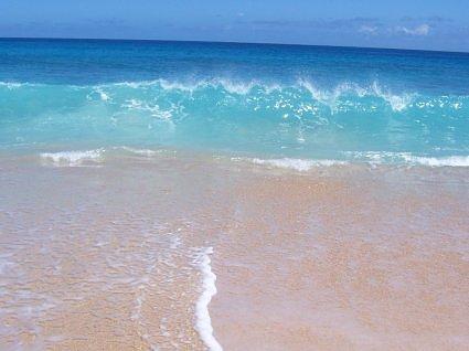 Turquoise waters at Haena Beach Park, Kauai