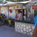Typical store near Jambiani