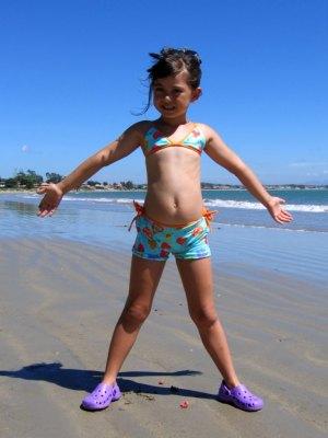 Girl on Praia de Manguinhos, Buzios