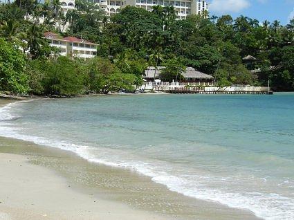 beach in Samana/Dominican Republic