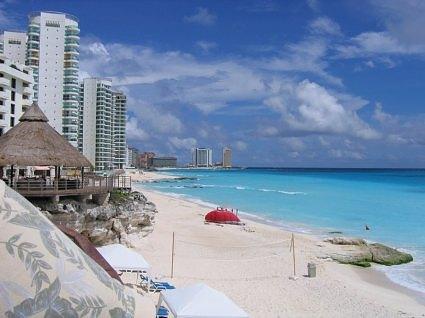 Beach in Cancun