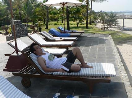 Resting after Breakfast