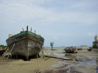 Boat building in Nungwi, Zanzibar